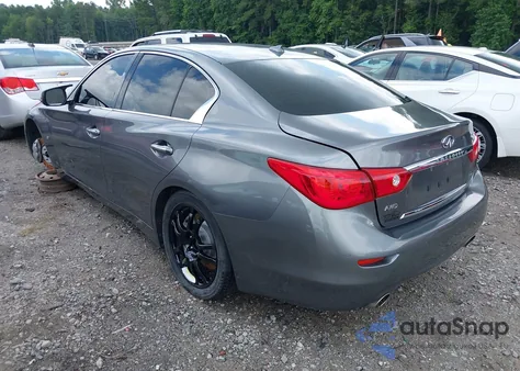2015 Infiniti Q50 Sport из США, поврежденный, VIN JN1BV7AR5FM395863